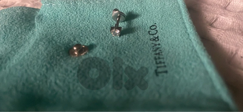 Tiffany & Co. Diamond Solitaire Stud Earring (~0.20-0.25 ct)