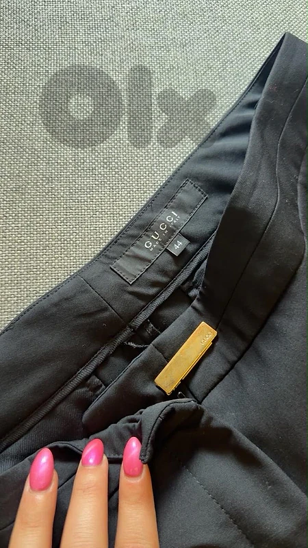 Gucci black trousers