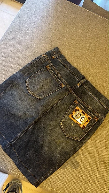 D&G denim skirt