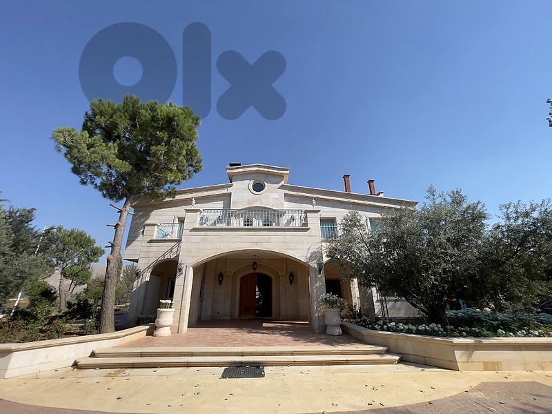36,000 sqm land - Furnished 4-Bedroom Villa for Sale in Zahle MQJG010