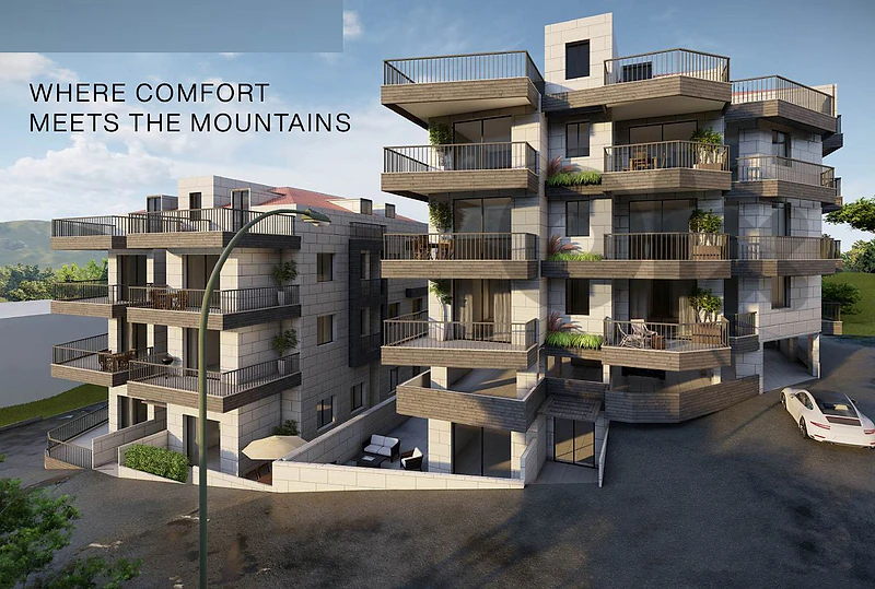 Apartment With Terrace for Sale – Under Construction in Douar