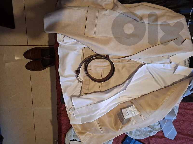 Beige Suit – Worn Once, Like New! 👔