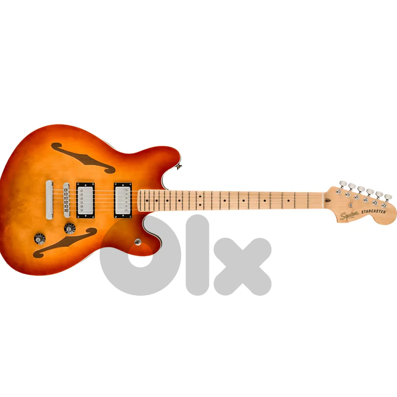 Fender Squier Affinity Series Starcaster Deluxe Semi-Hollow Electric G