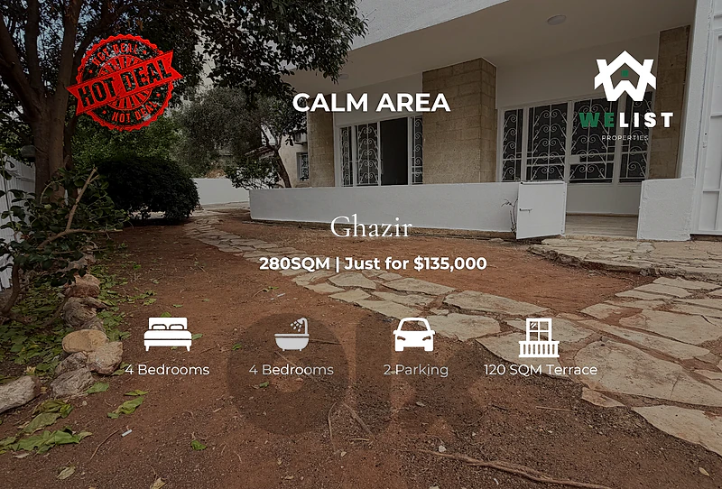 Apartment for sale in Ghazir شقة للبيع في غزير Apartment for sale in Ghazir شقة للبيع في غزير