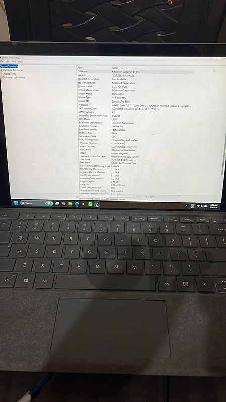 Surface Pro 5 i7