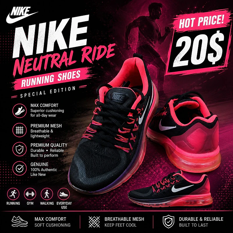 Nike air max neutral ride shoes