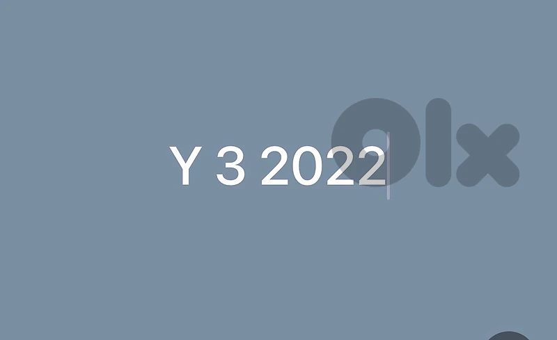 Y 3 2022