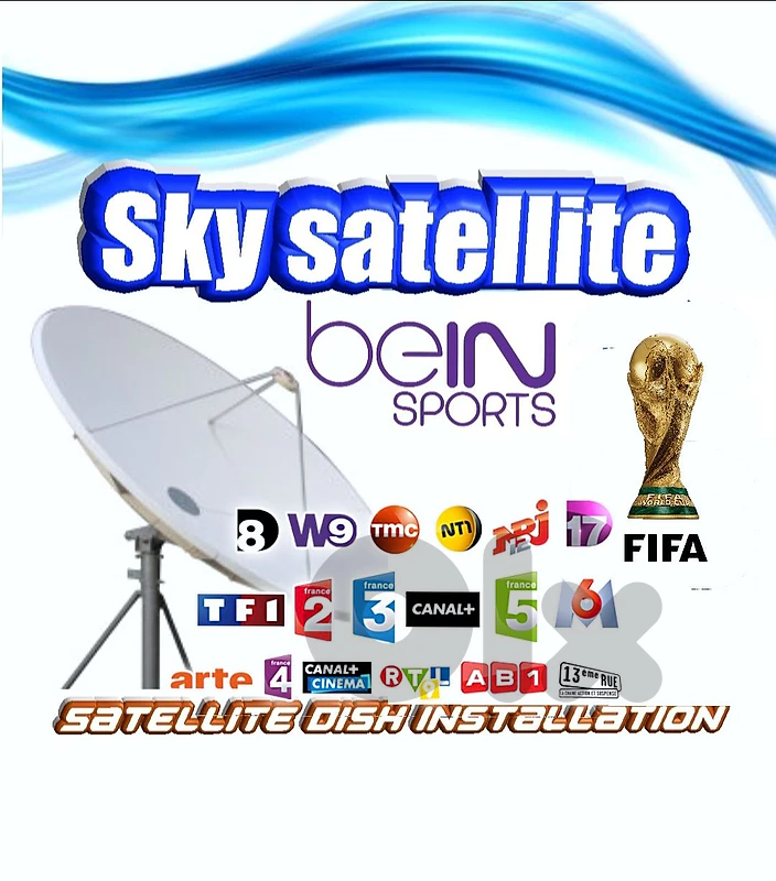 SATELLITE SK-Y89 تركيب دش برمجة تصليح صيانة