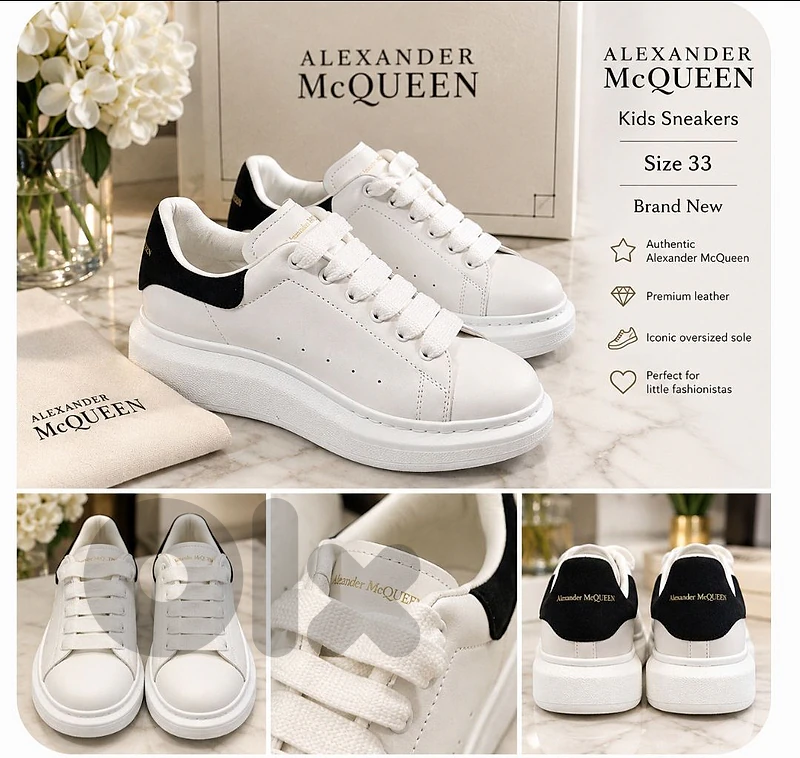 Alexander McQueen Sneakers- Brand new- size 33