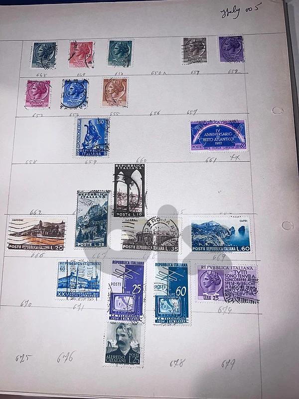 Italy stamps