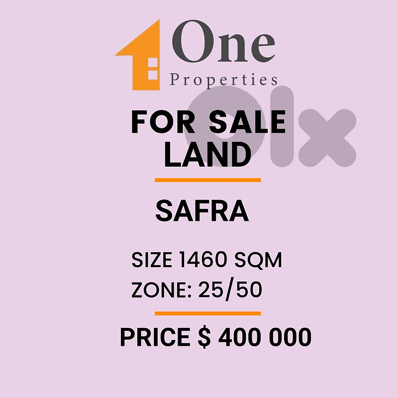 LAND FOR SALE IN SAFRA