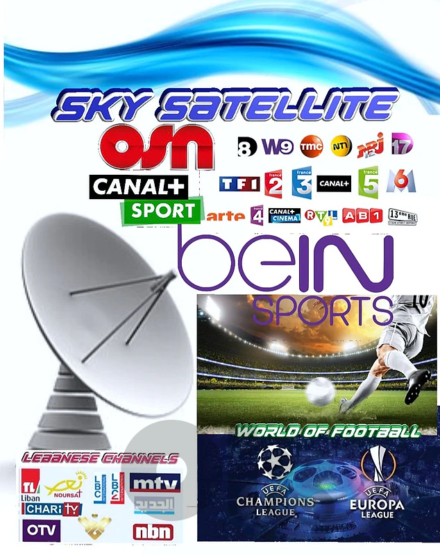 SATELLITE - FR-B65F تركيب دش برمجة تصليح صيانة