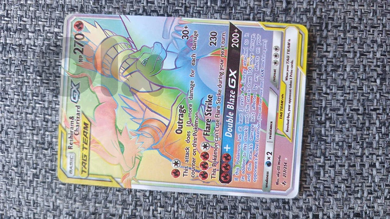 reshiram&charizardGX