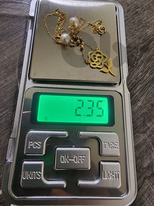 2 Gold necklace with special price ٢ سنسال دهب عيار ١٨