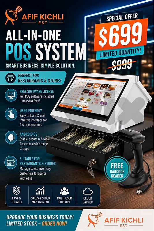 POS for Restaurants, Shops & Retail