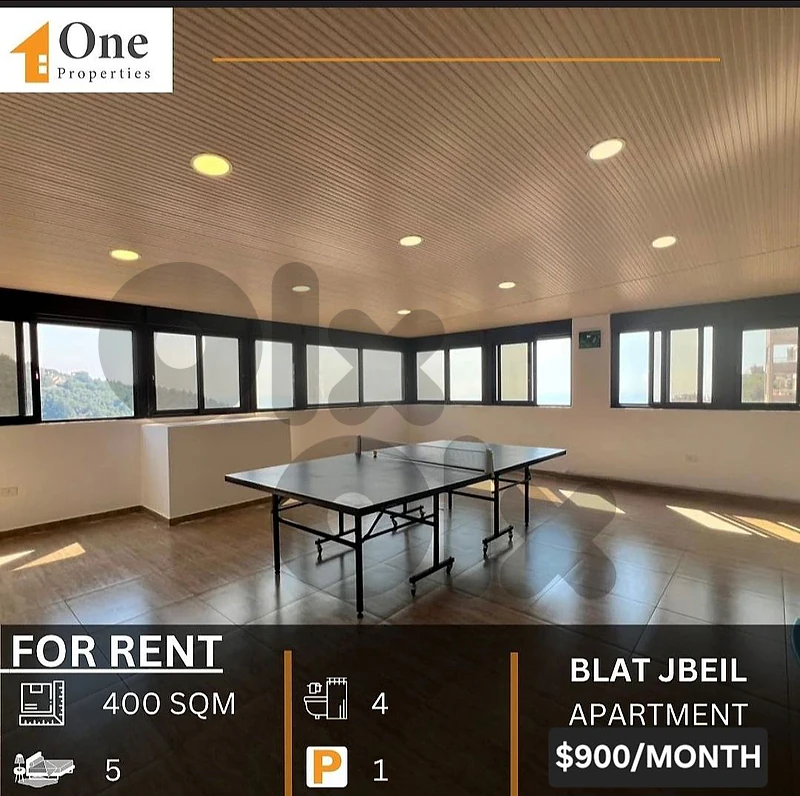 DUPLEX APARTMENT FOR RENT IN BLAT JBEIL