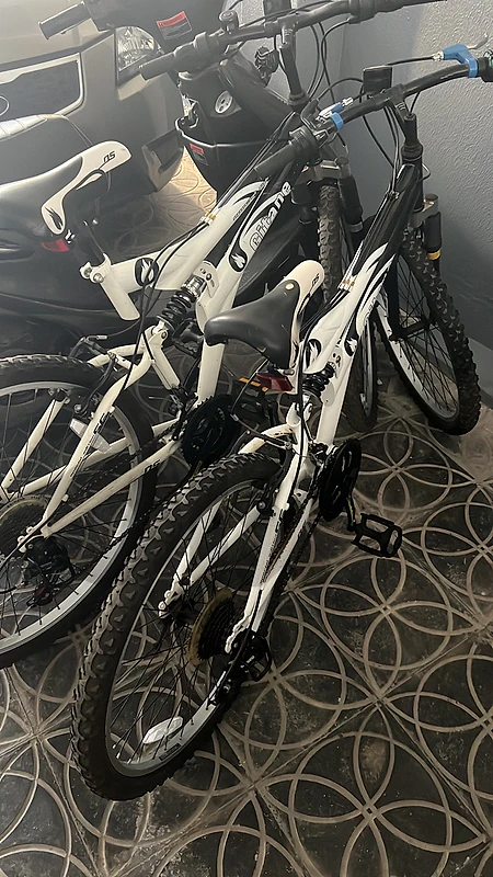 2 Gitane MTB twin suspention for sale 24 and 26 inch