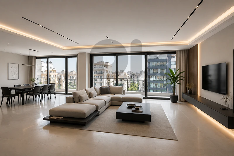 FURNISHED IN CARRE D'OR ACHRAFIEH PRIME (250SQ) 3 BEDROOMS (ACR-325)