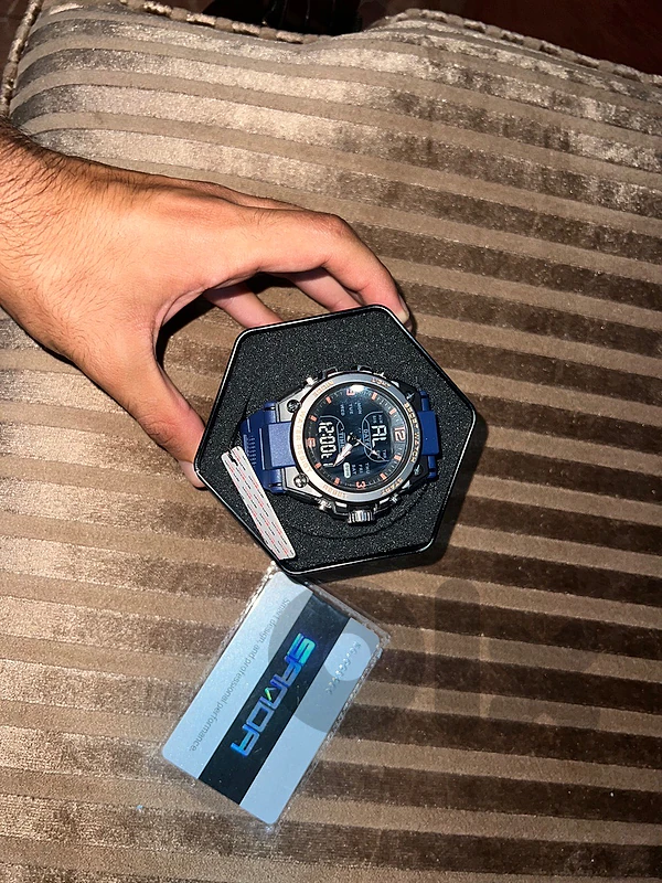 Sanda Sport Watch – Blue Edition ⌚️💙