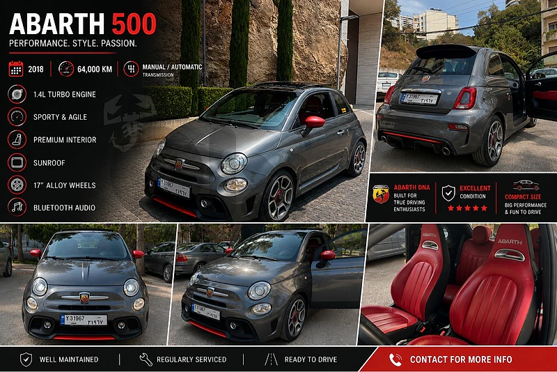 Fiat 500 Abarth 2018