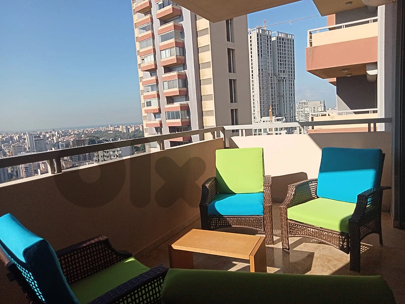 Apartment with Sea View for Rent in Achrafieh-شقة للإيجار في الأشرفية Apartment with Sea View for Rent in Achrafieh-شقة للإيجار في الأشرفية