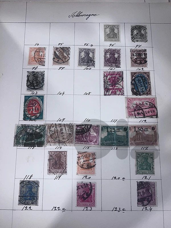Germany stamps