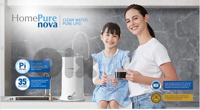 HomePure Nova Water Filter |  – تنقية متقدمة بـ9 مراحل