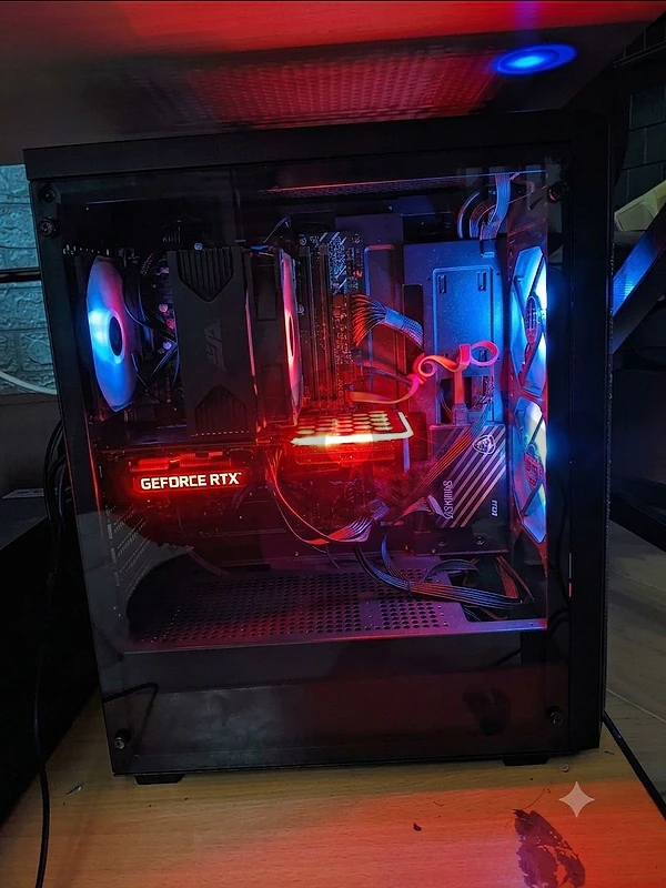 PC Gaming Full Setup: RTX 3060 Ti - i5 12400F - 1.5TB SSD + AOC 144Hz