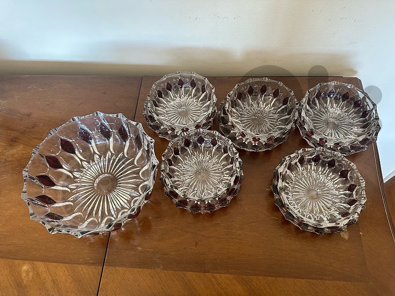 vintage serving bowls
