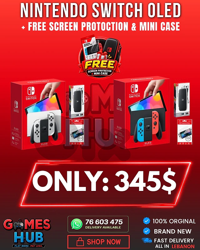 nintendo switch oled