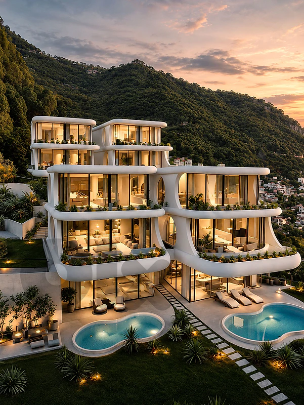 Last Villa Available - Futuristic Triplex in Batroun