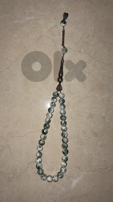 Marble-Patterned 33-Bead Misbaha مسبحة يد 33 حبة