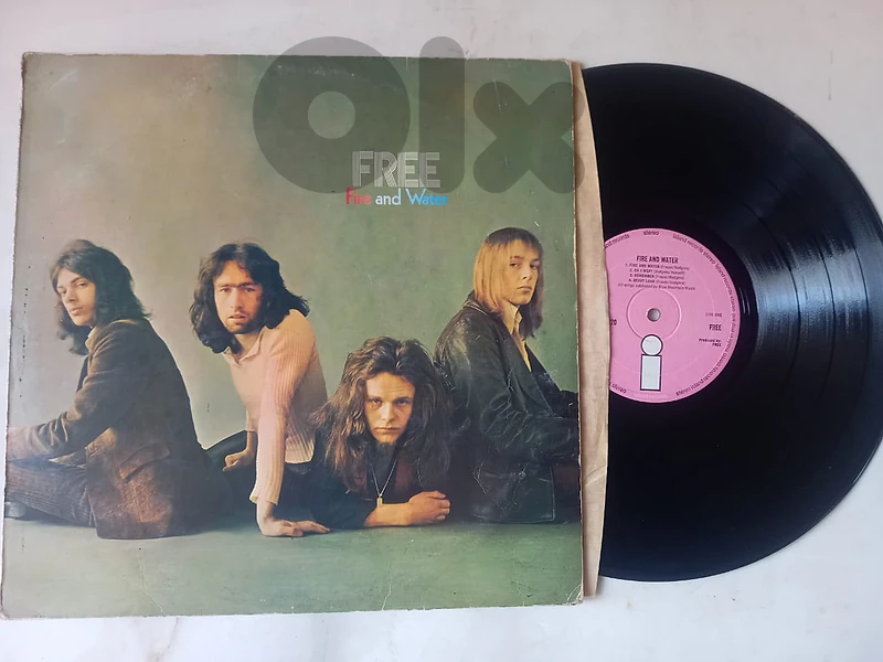 Free "Fire and Water" , vinyl album