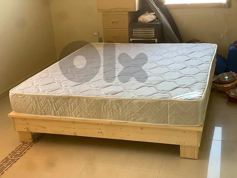 مفرش مع فرشة  قياس