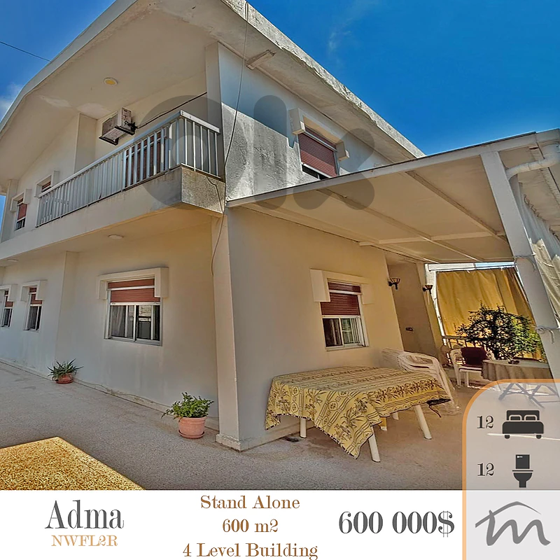 Adma | Total~4 Apartments All for 600,000$ | Stand Alone 4 Level BLDG