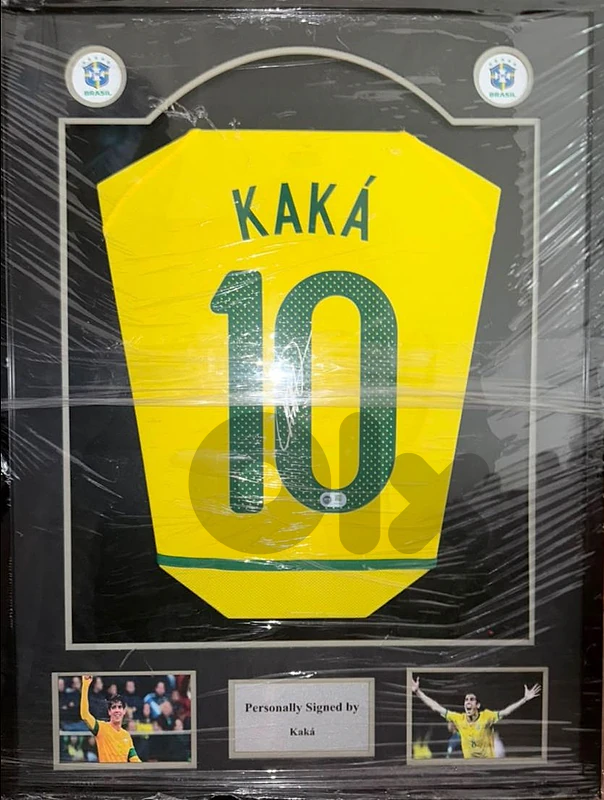 signed Brazilian Kaka shirt