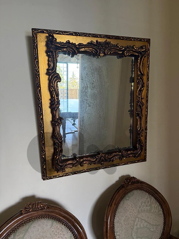 vintage wall mirror
