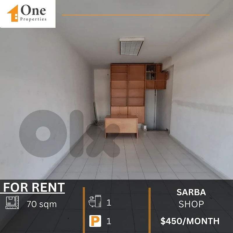 SHOP FOR RENT IN SARBA