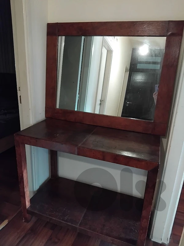 Console and mirror