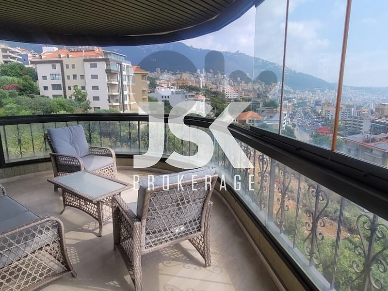 L22418 Apartment with Panoramic View For Sale in Kfarhbeib