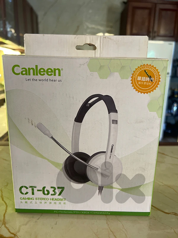 Gaming stereo headset