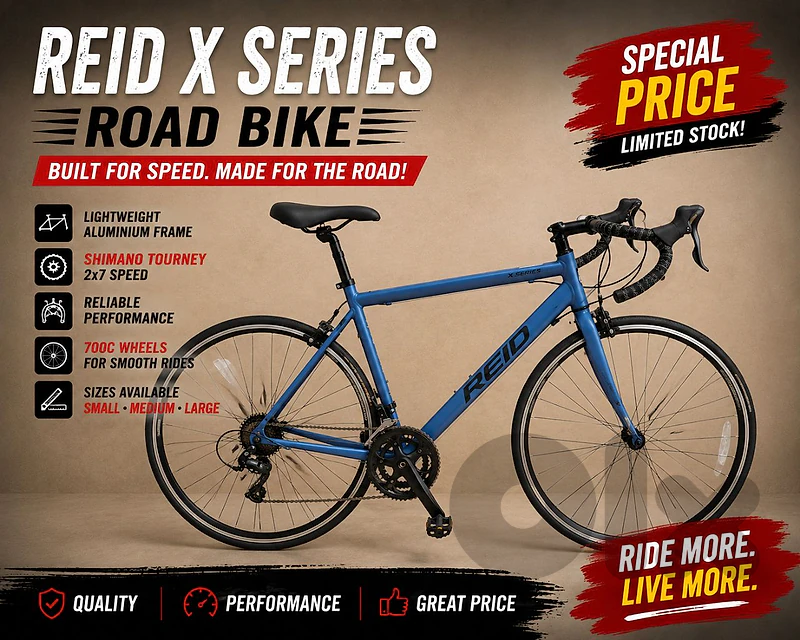 Road bikes by Reid made in Australia BRAND NEW