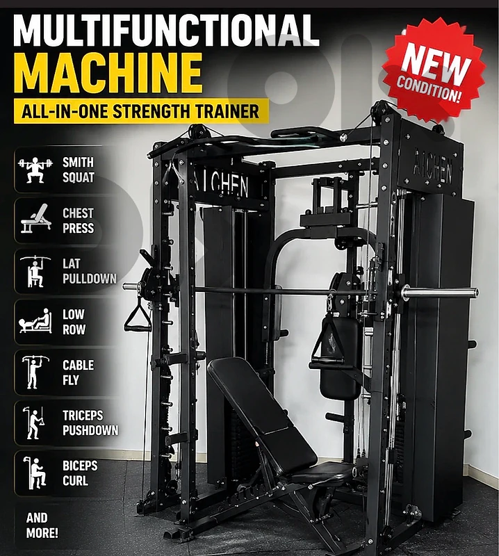 Multifunctional machine new cross smith squatchest and more 7$