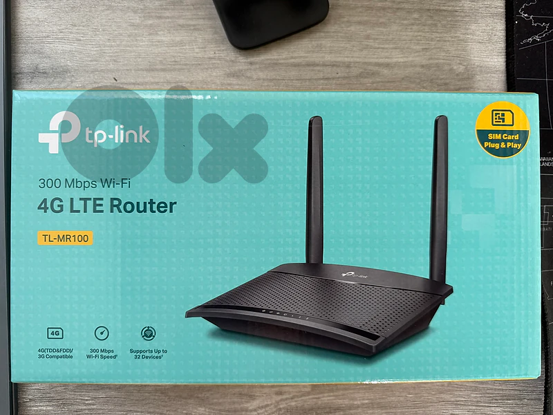TP Link TL-MR100 4G Sim Router