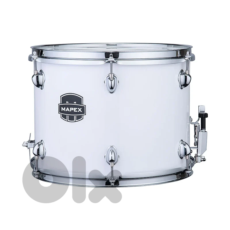 Mapex CSS1410 Contender 14" × 10" Marching Snare Drum – White