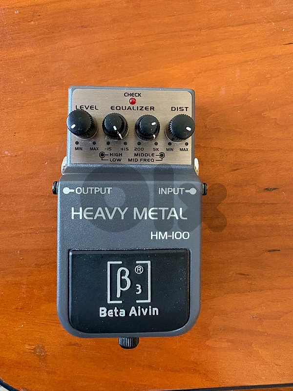heavy metal guitar pedal like new