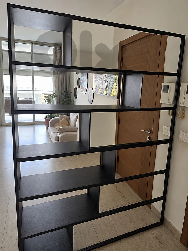 wall unit/ boxes and shelves