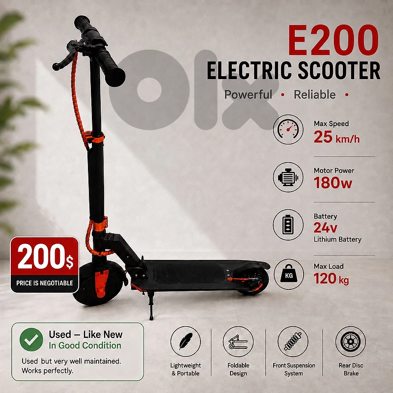 E200 Electric Scooter 🔥🔥
