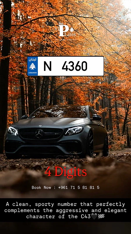 mixed car  plates