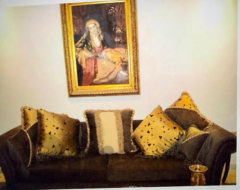 Sofa 3 places et 2 bergeres